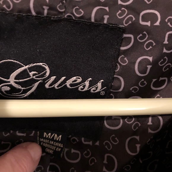 GUESS Cool Dark Brown Jacket - Picture 5 of 7